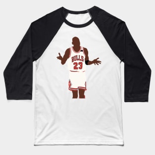 Michael Jordan Shoulder Shrug Baseball T-Shirt